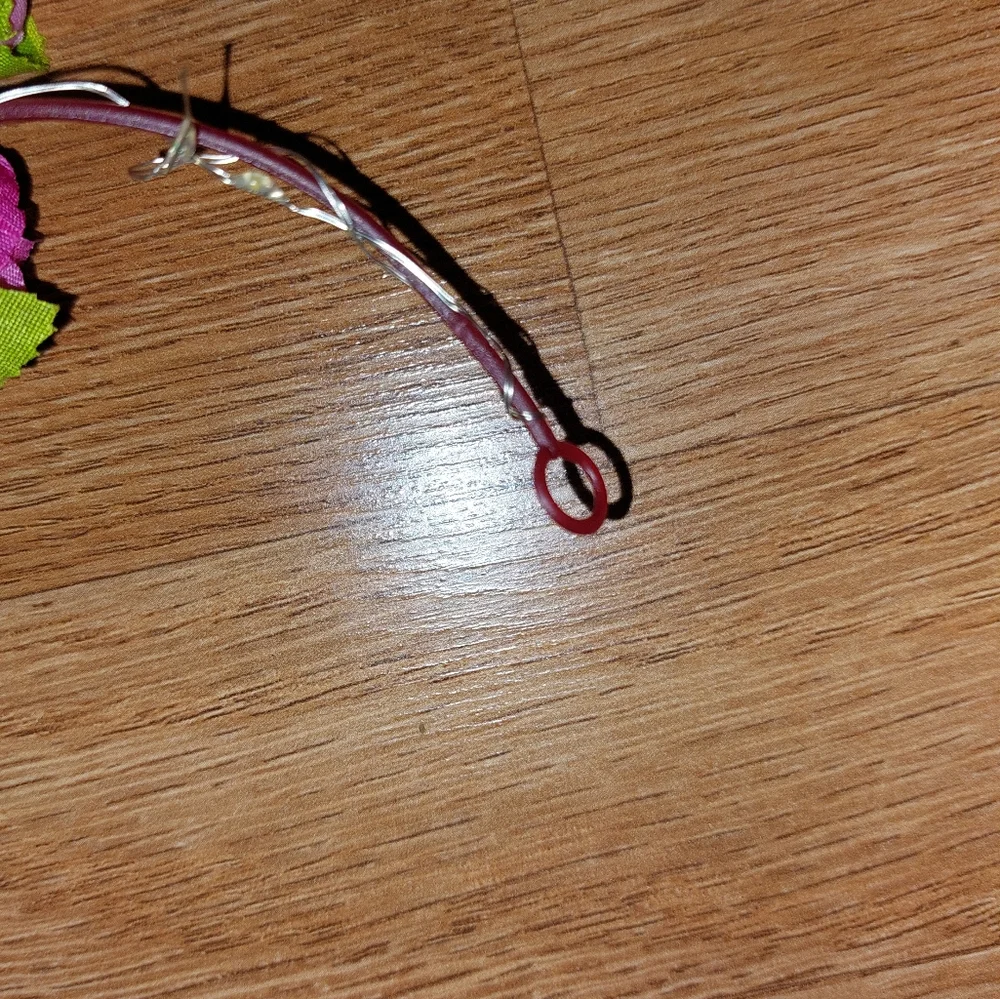 (2) Sets of Mini Roses Garland (With Lights)